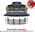 Pickup Truck Bed Extender Black Matte Aluminum Alloyed Bracket Kit B4467