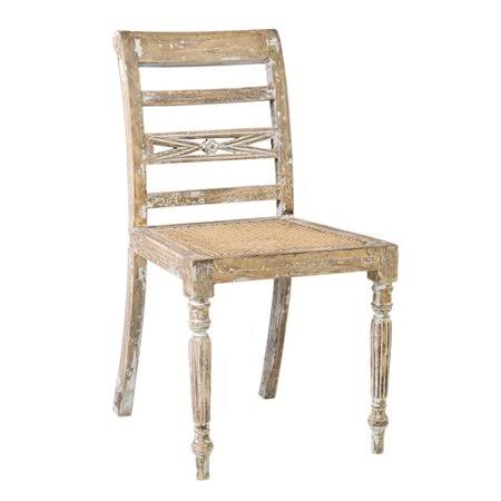 White Solid Wood Dining Chair P37638