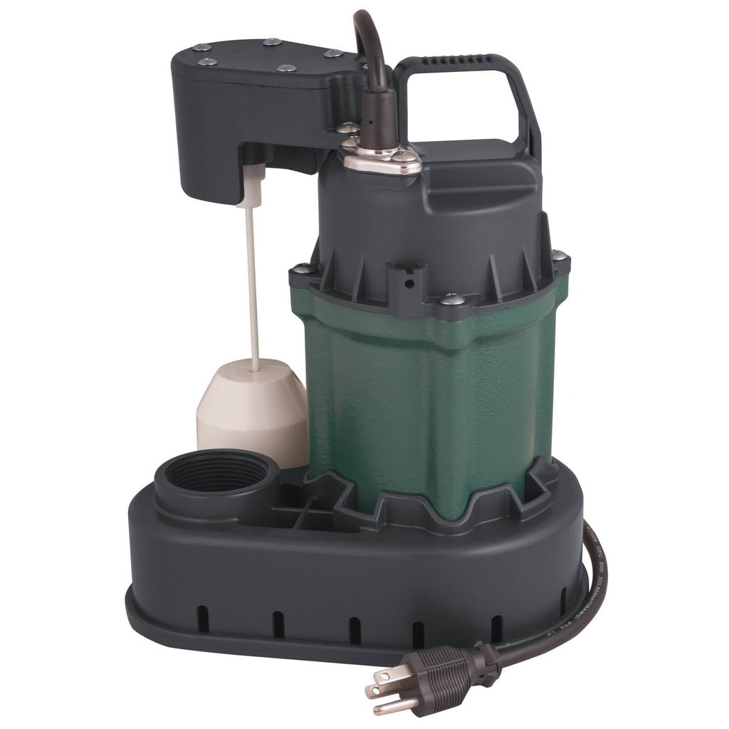 Cast Iron Submersible Sump Pump, 1/3-HP F687