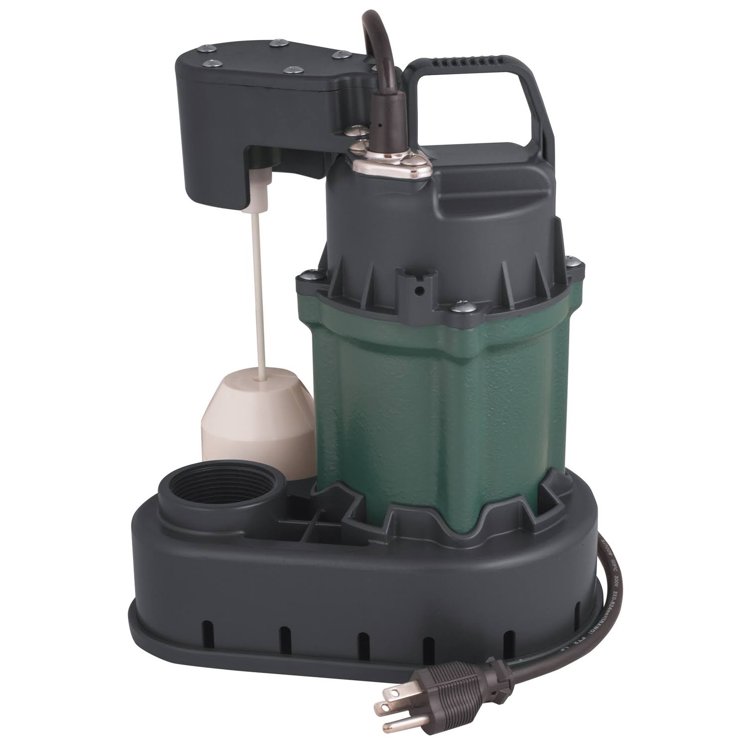 Cast Iron Submersible Sump Pump, 1/3-HP F687