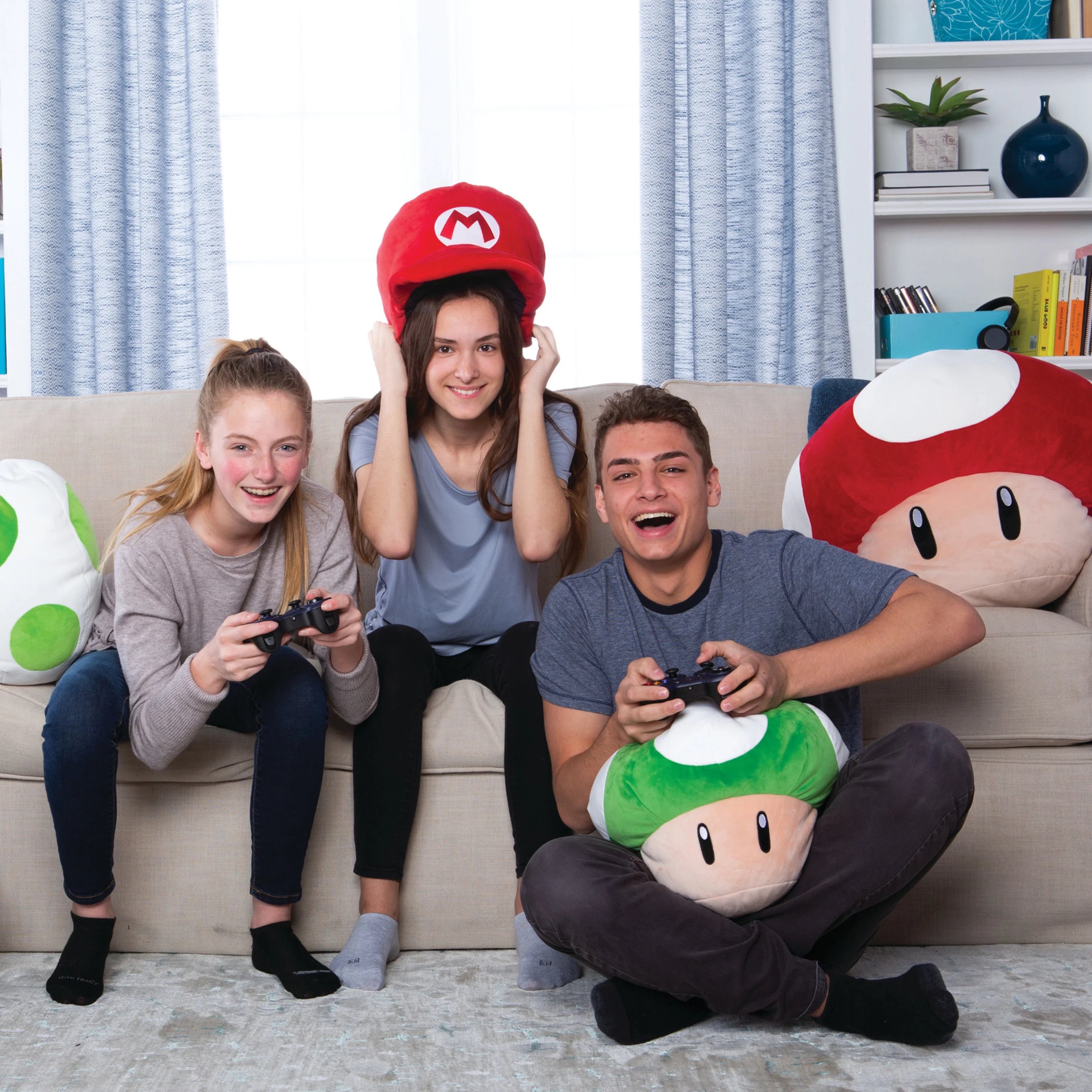 12" Super Mario Mega 1-Up Mushroom Plush Stuffed Toy U260