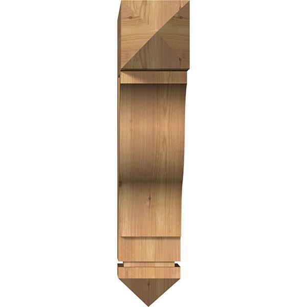 Western Red Cedar Smooth Bracket B28618