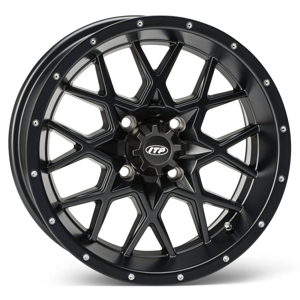 Matte Black 16x7 Wheel O6195