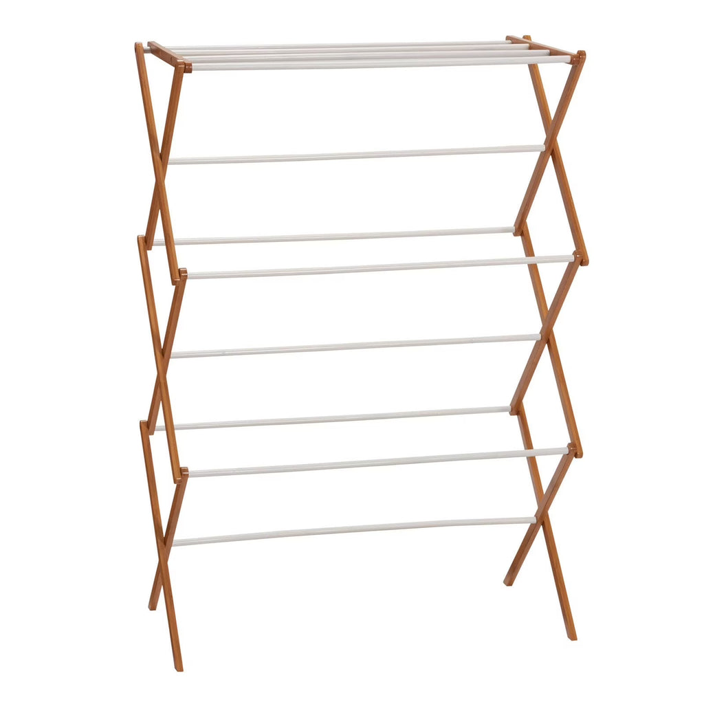 Collapsible Bamboo Clothes Drying Rack Z2709