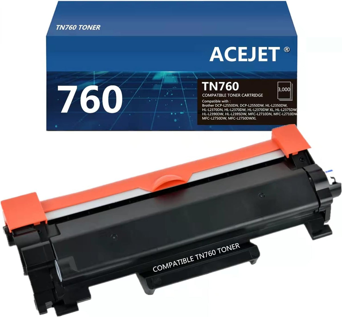 TN760 Compatible Toner Cartridge (1-Pack) S68114