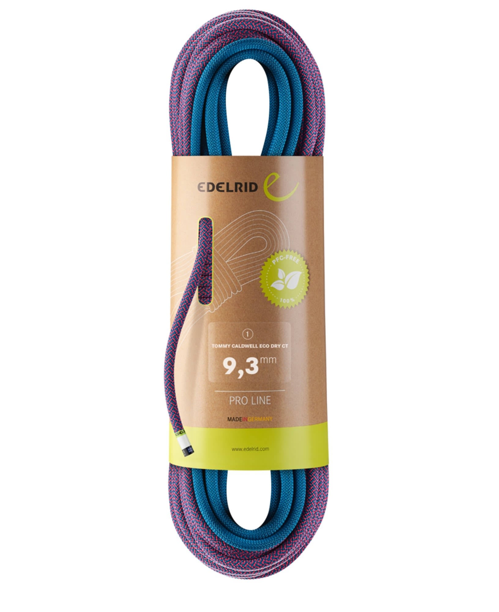 9.3mm Eco Dry Climbing Rope Y484