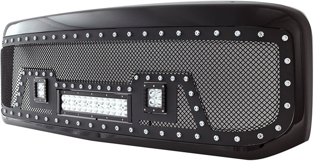 Black Mesh Packaged Grille N81113