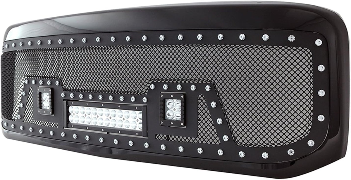 Black Mesh Packaged Grille N81113