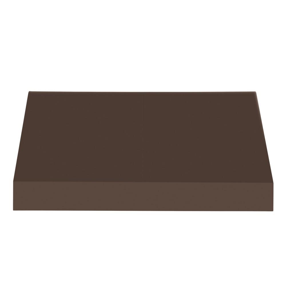 Brown Acrylic Fixed Awning N25789
