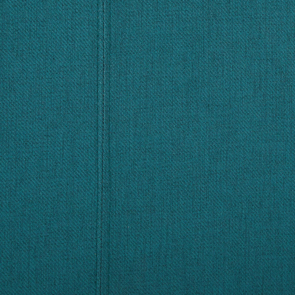Dark Teal Fabric Storage Ottoman P2005