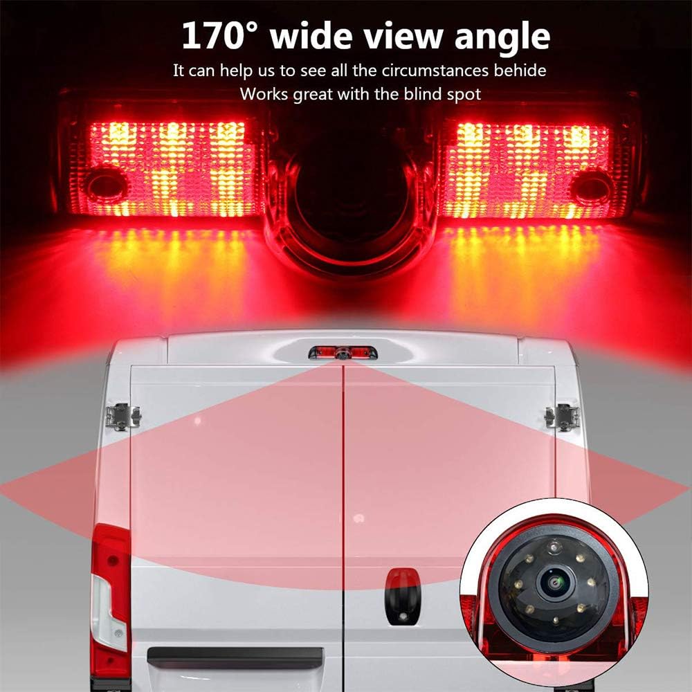 Rear View Backup Camera Third Brake Light Pack of 2 B9748