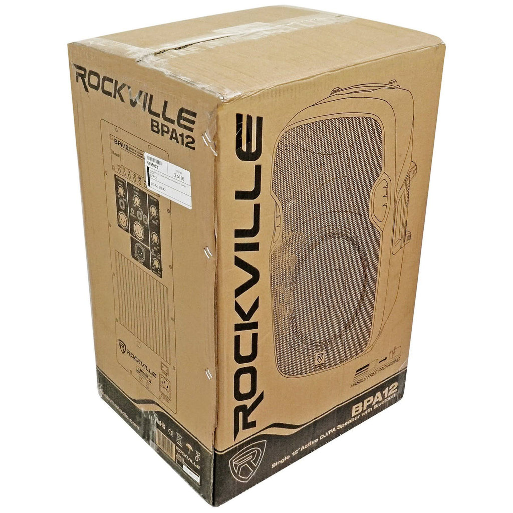 12x22 Professional Powered Active 600W DJ PA Speaker F3299