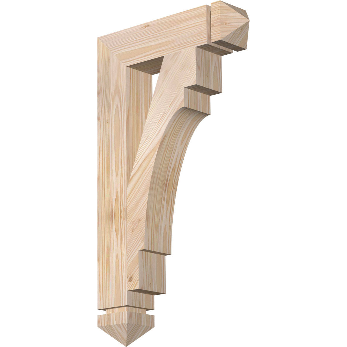 Douglas Fir Smooth Bracket A34481
