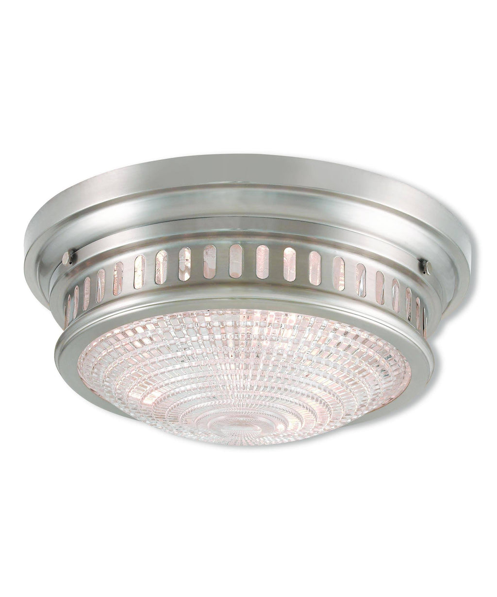 Brushed Nickel 3 Light Ceiling Mount X468740