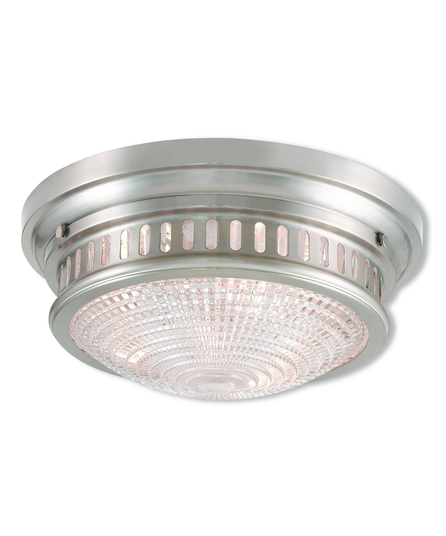 Brushed Nickel 3 Light Ceiling Mount X468740
