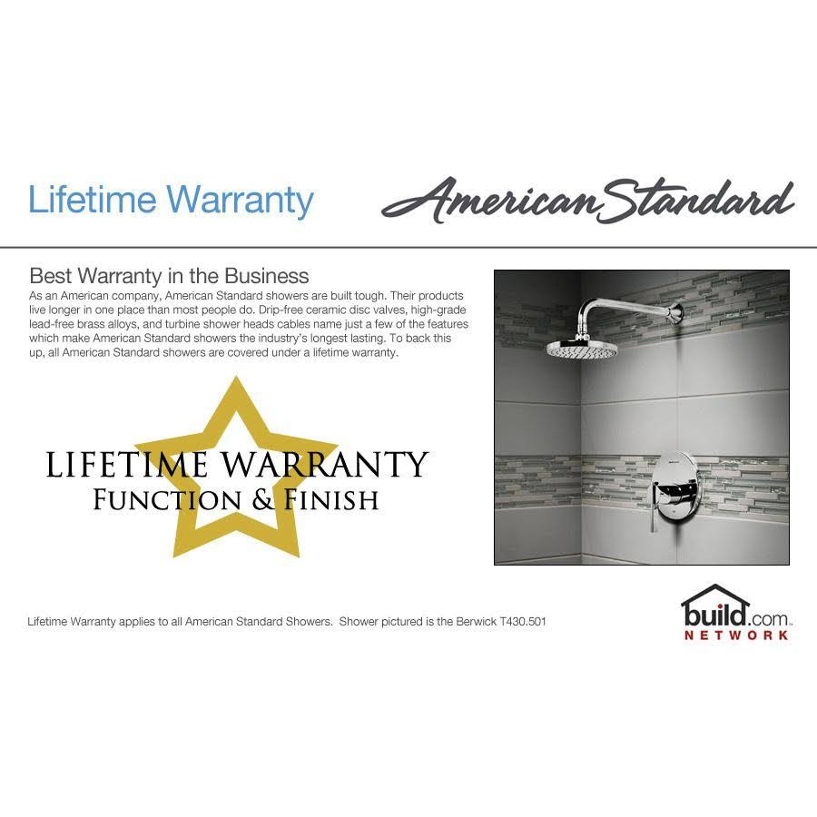 Polished Chrome Bath and Shower Trim Kit S1335