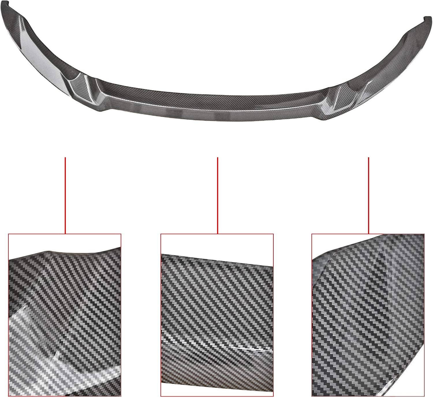 Carbon Fiber Front Bumper Spoiler Splitter M514