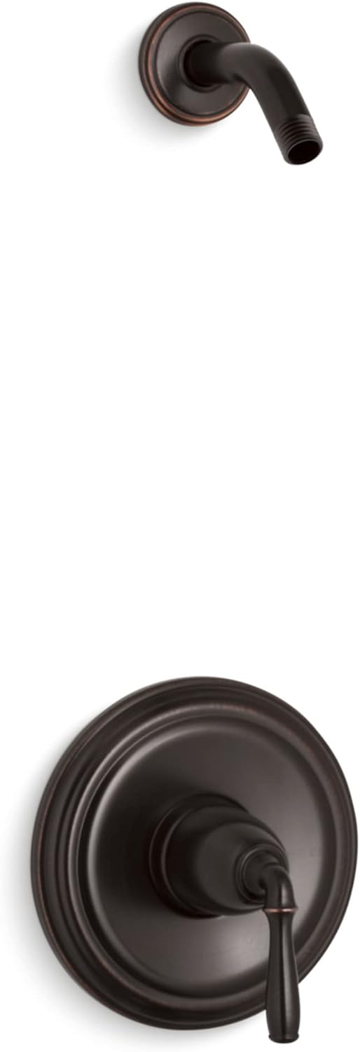 Oil-Rubbed Bronze Shower Valve Trim with Lever Handle, Pack of 2 Z655983