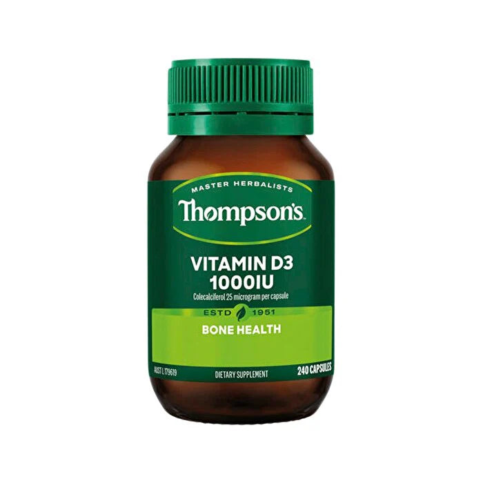 Thompson's Vitamin D3 1000IU 240c I13367