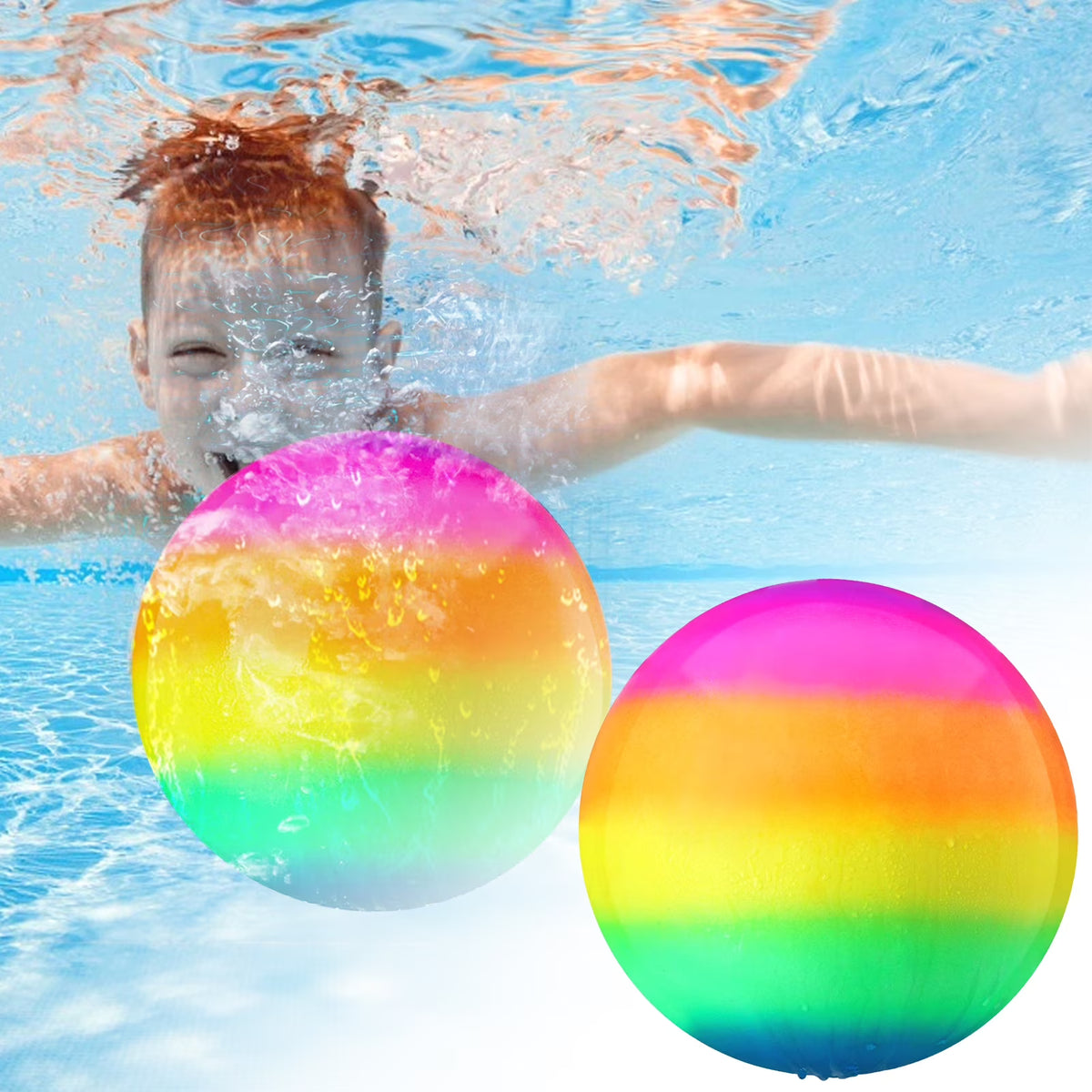 Rainbow Underwater Ball Toy E56137