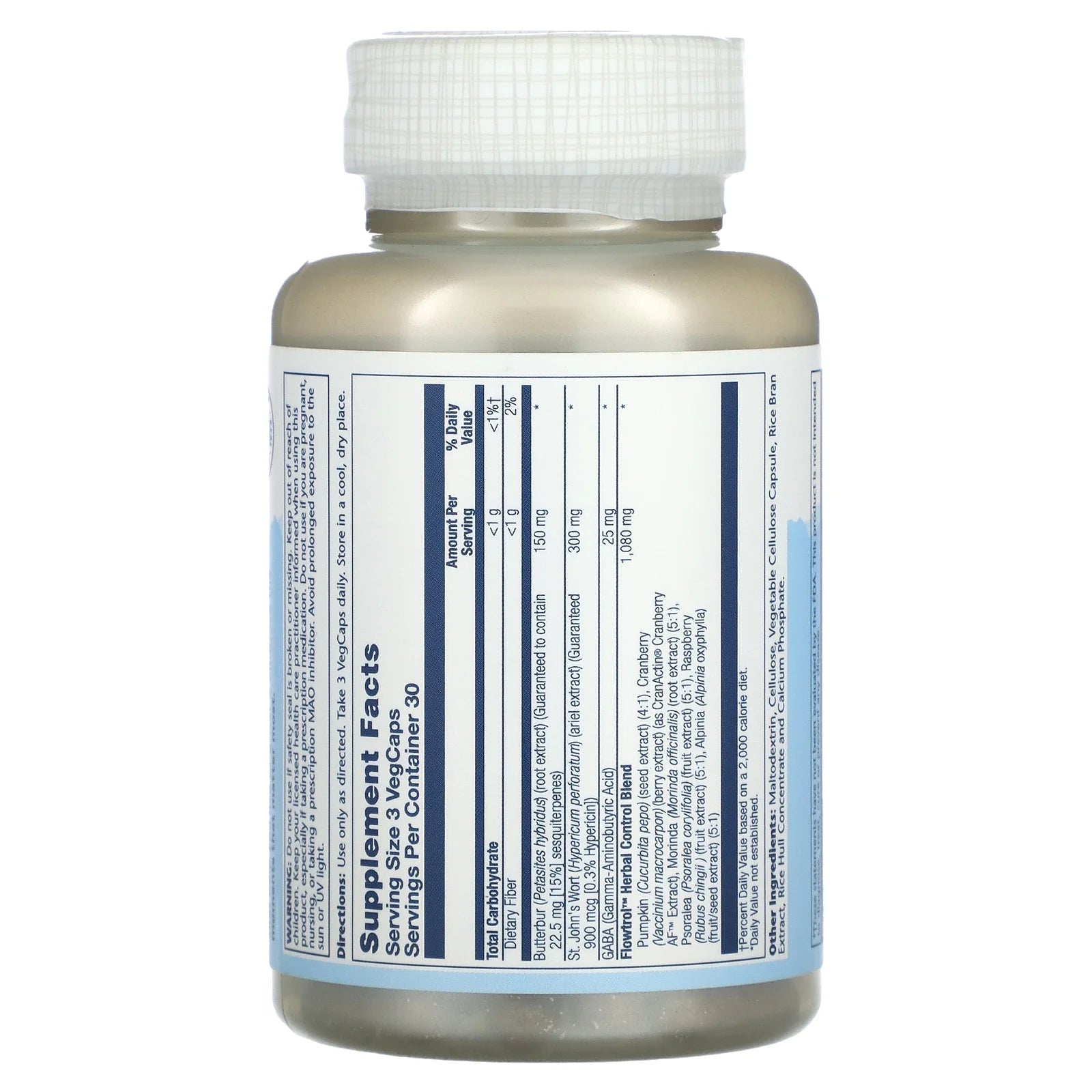 90 VegCaps Bladder Formula P6352