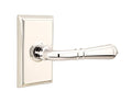 Polished Nickel Passage Lever Set N44725