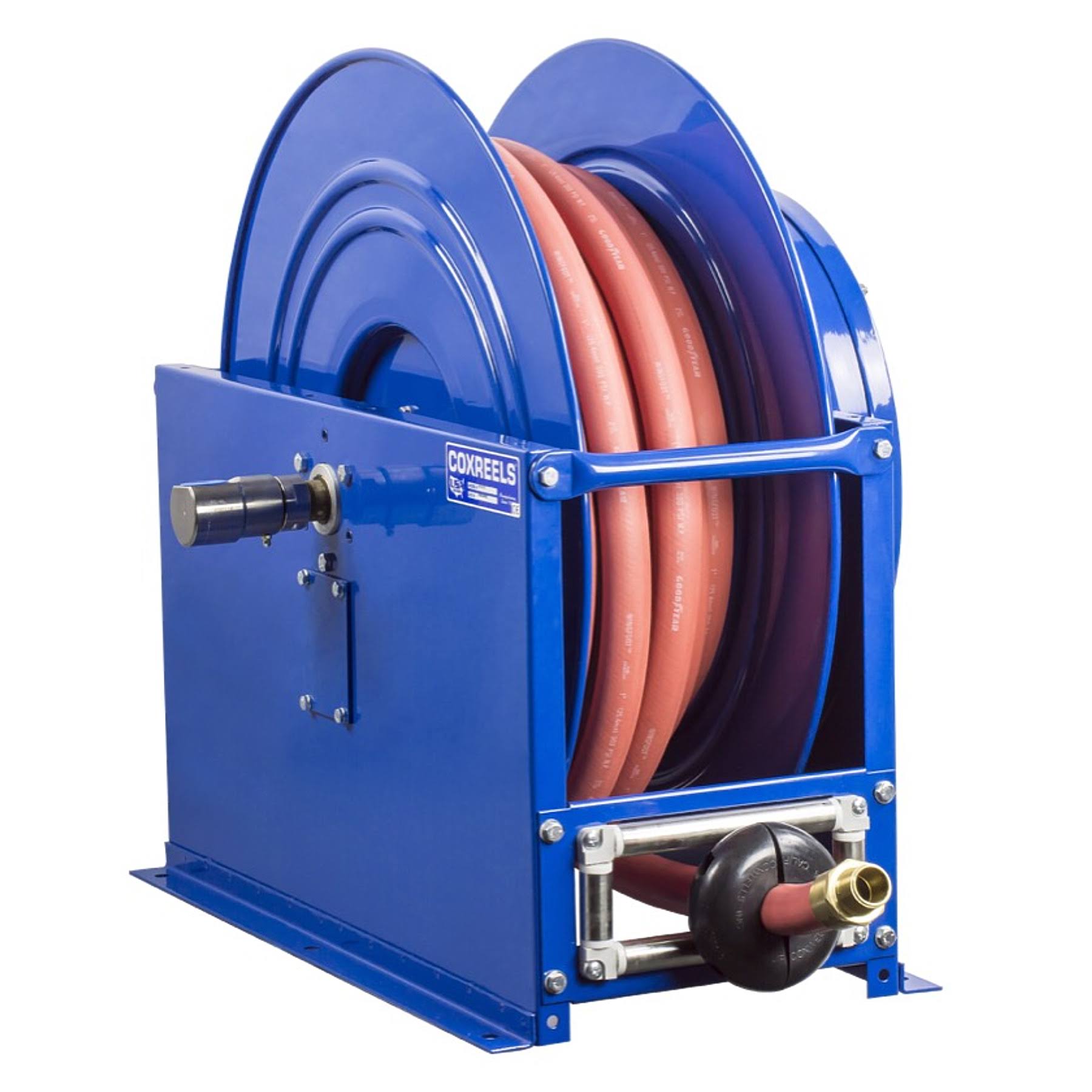 Spring Driven Fuel Hose Reel 3/4x22 x 100ft U6493