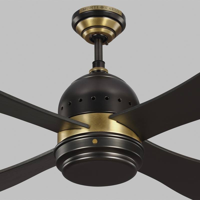 Polished Nickel 56-Inch Ceiling Fan U328