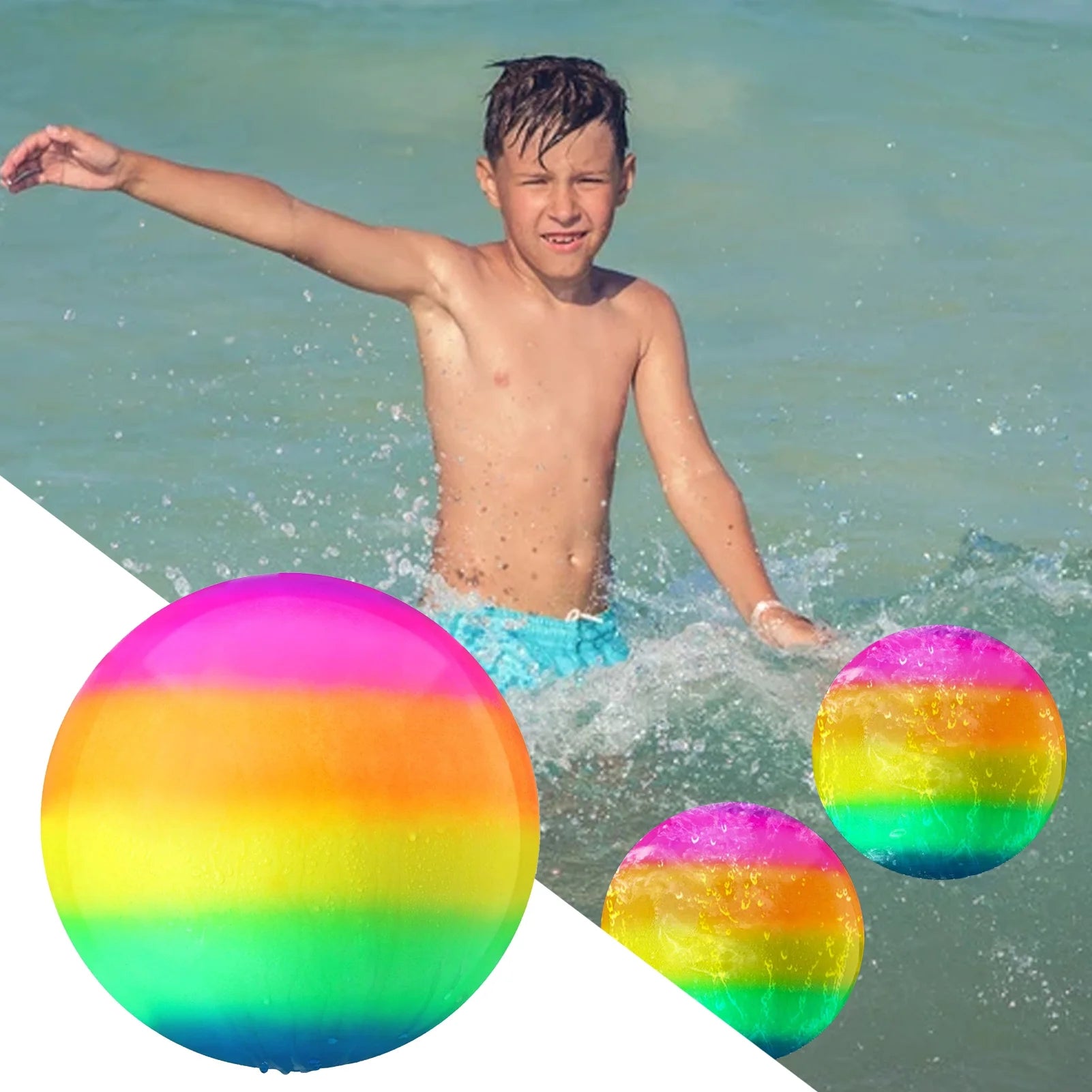 Rainbow Underwater Ball Toy E56137