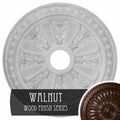Walnut Hand-Painted Ceiling Medallion K82734