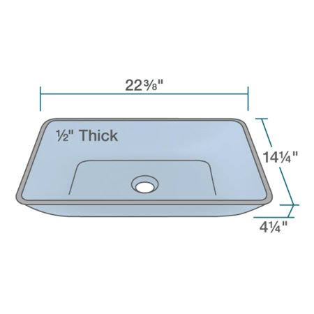Aqua Chrome Vessel Faucet Ensemble E26768