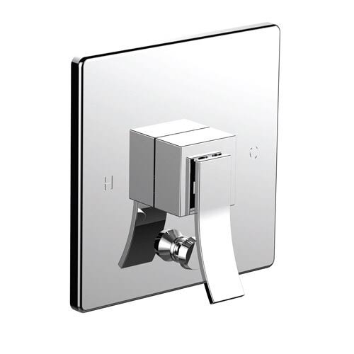 Satin Brass Pressure Balance Trim with Diverter J120