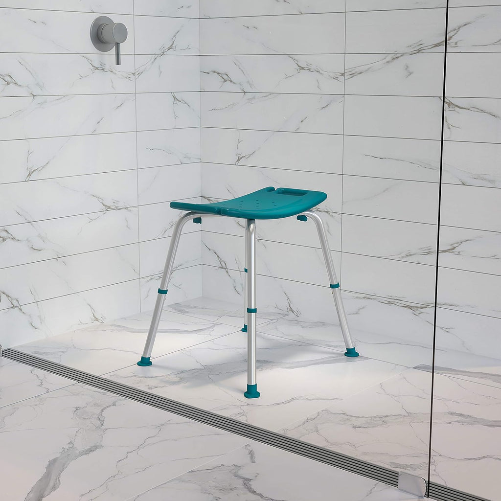 Gray Adjustable Bath & Shower Transfer Bench with Back and Side Arm, Pack of 2 C767953