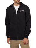 Black Bermuda Zip Hoodie O600811