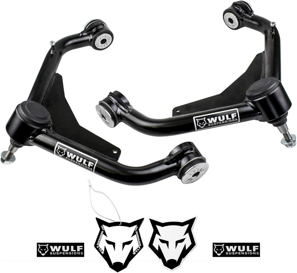 Front Upper Control Arms for 2001-2010 Chevy Silverado GMC Sierra 2500 3500 HD 8LUG 2WD 4X4 N201