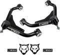 Front Upper Control Arms for 2001-2010 Chevy Silverado GMC Sierra 2500 3500 HD 8LUG 2WD 4X4 N201