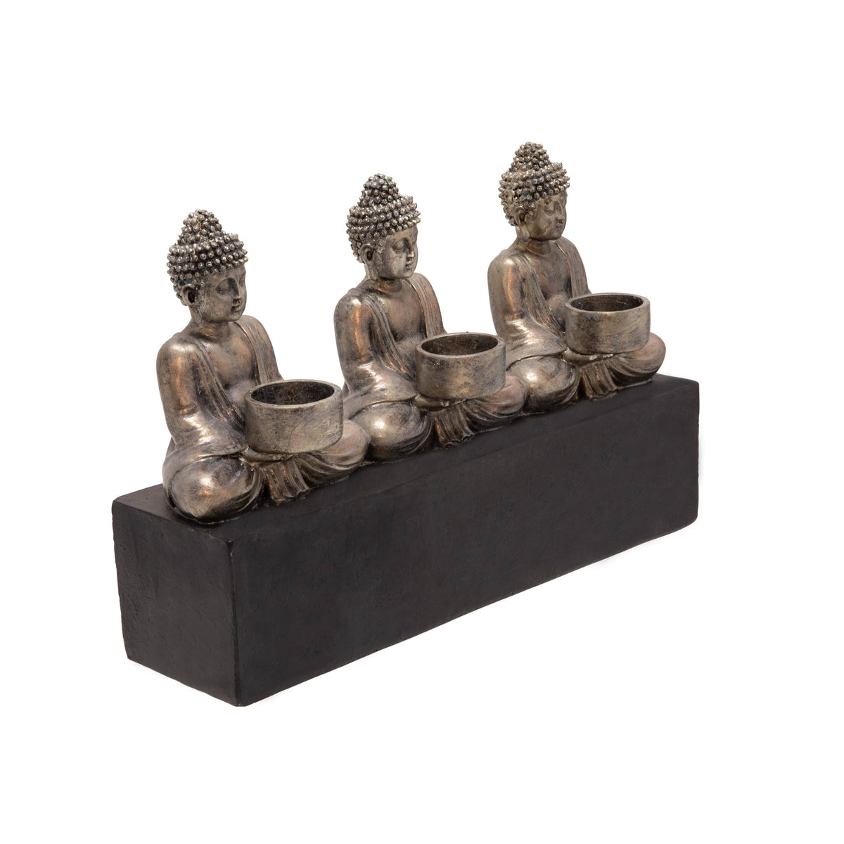 3 Buddha Tealight Candle Holder R777556