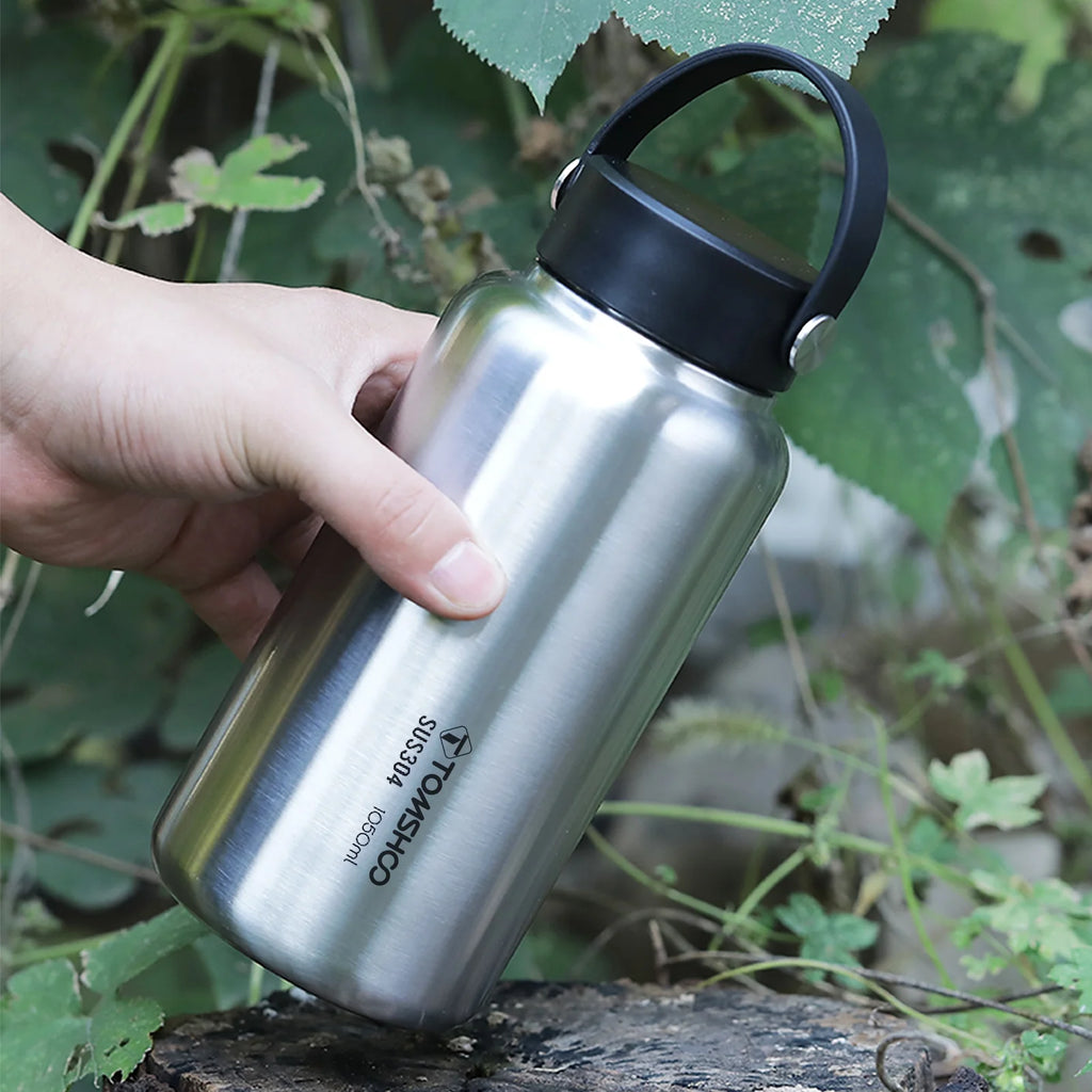 1050ml Stainless Steel Sports Bottle with 750ml Cup U680
