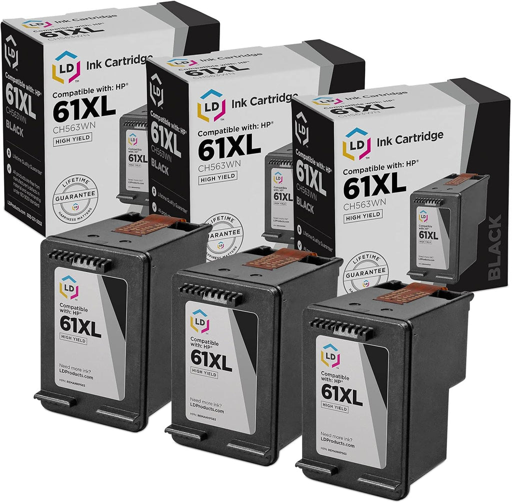 Black 3-Pack Ink Cartridge F555851