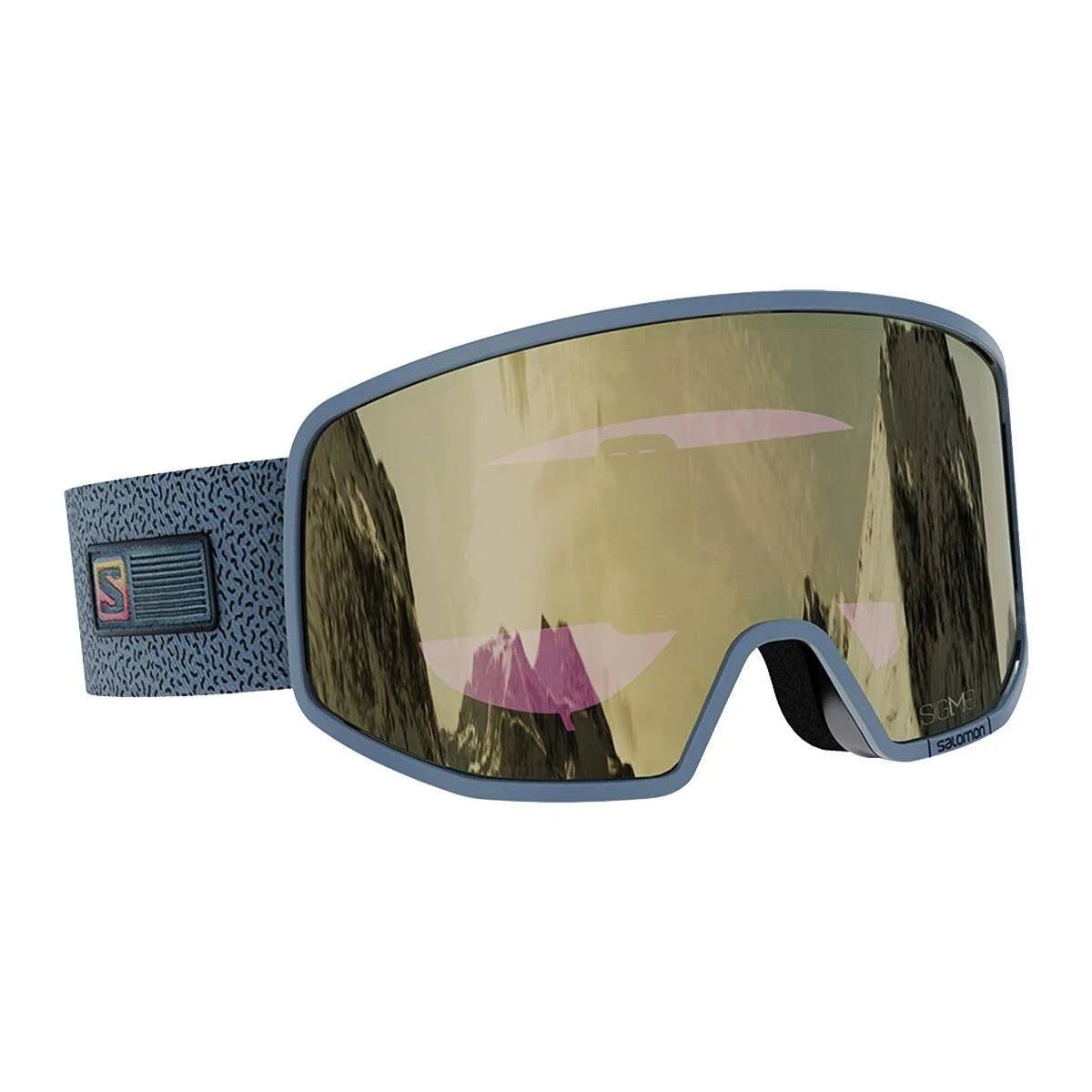 Grey Sol BK Gold Goggles O3236