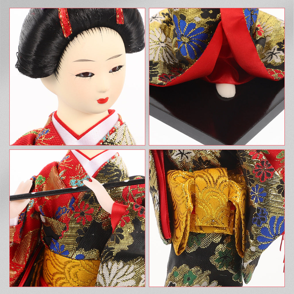Antique Asian Dolls Girl Figurine Ornaments F986