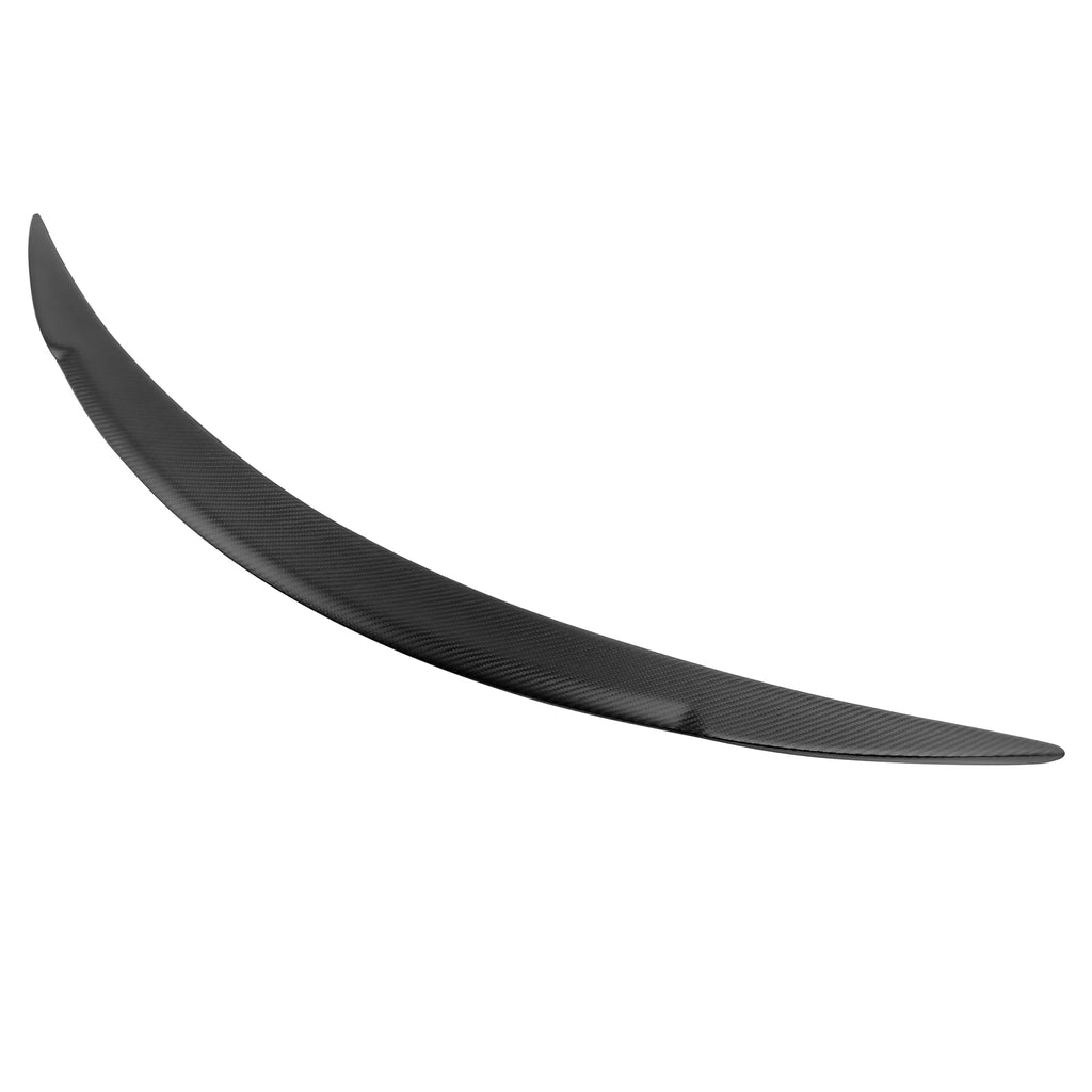 Matte Carbon Fiber Trunk Spoiler for Tesla Model S A450