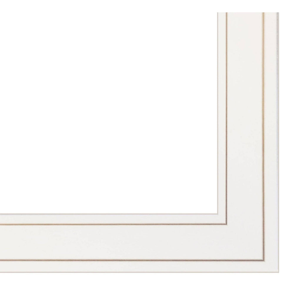 2-Piece White Frame Vignette K256