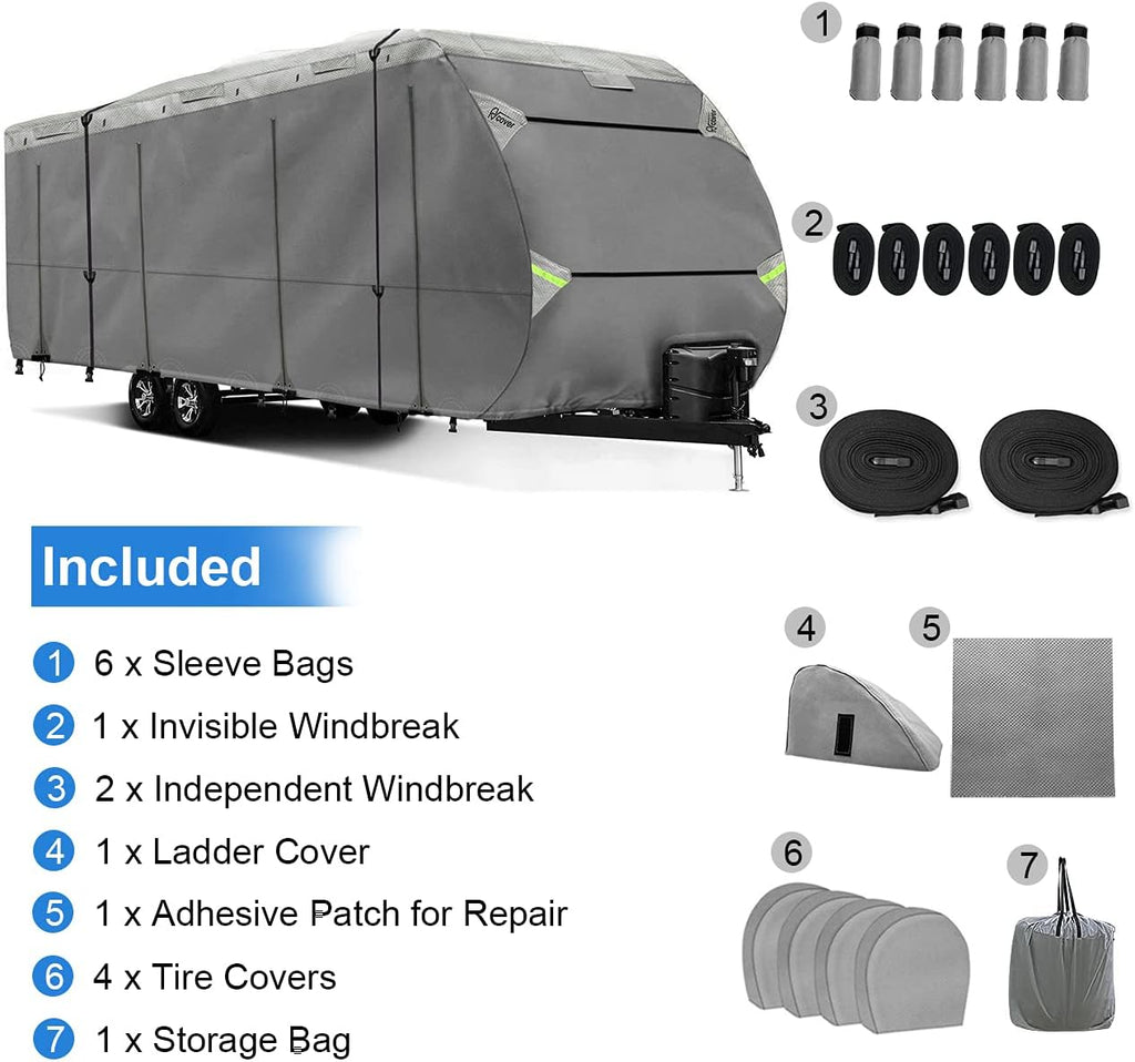 27-30 Non-Woven Fabric Waterproof RV Cover Z779