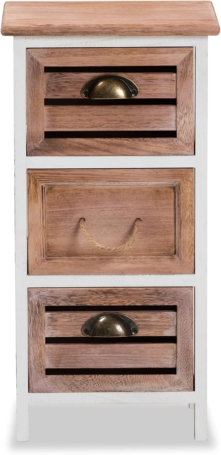 White/Oak Brown Shelving and Cabinets K282838