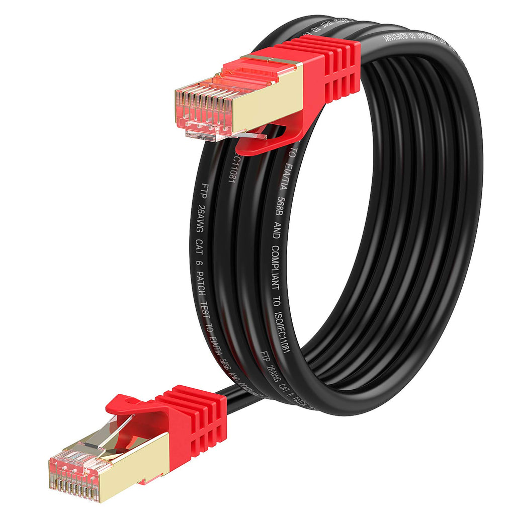 Outdoor Cat 6 Ethernet Cable 200ft Heavy-Duty FTP Waterproof Direct Burial F8502