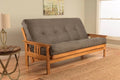 Monterey Frame Suede Gray Mattress Z401881