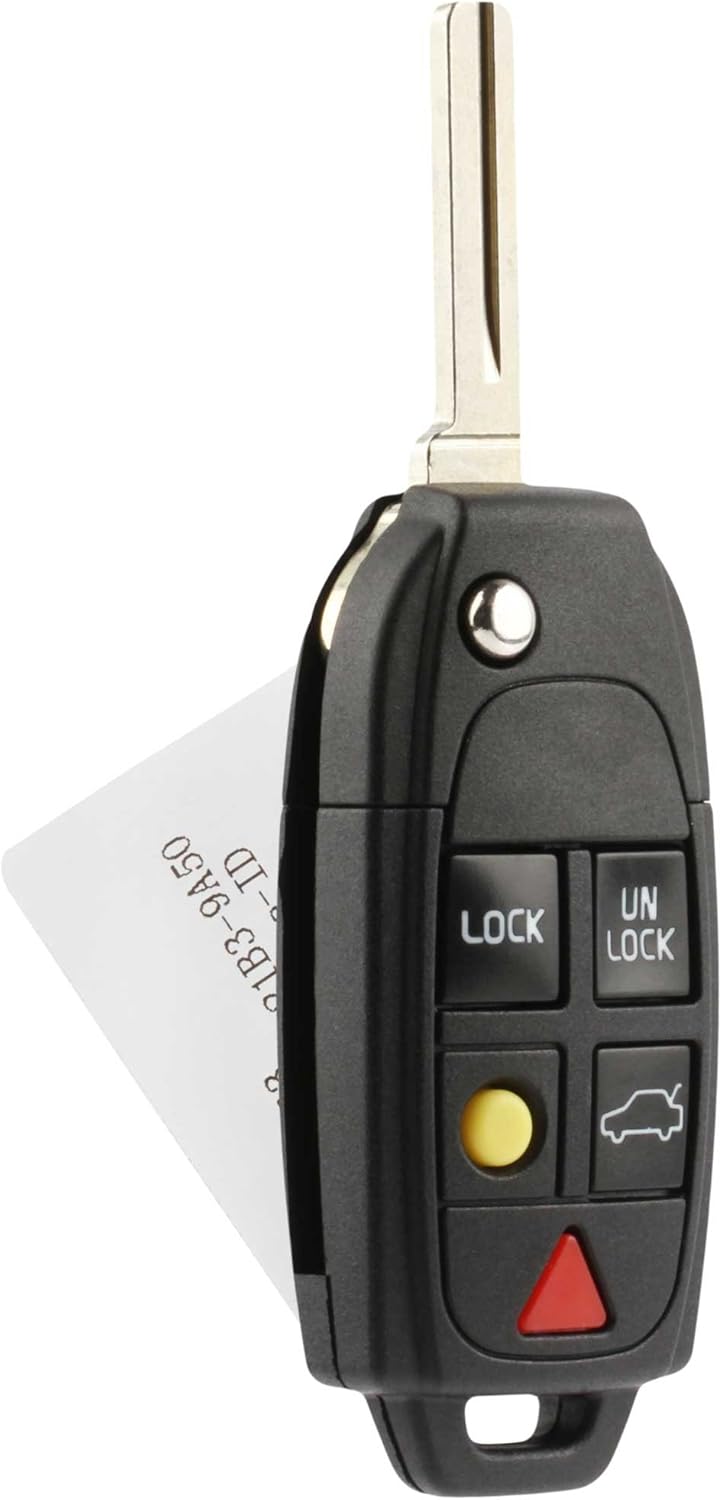 Pack of 2 Keyless Entry Remote fits Volvo C30 C70 S40 S60 S80 V50 V70 XC60 XC70 XC90 U6258