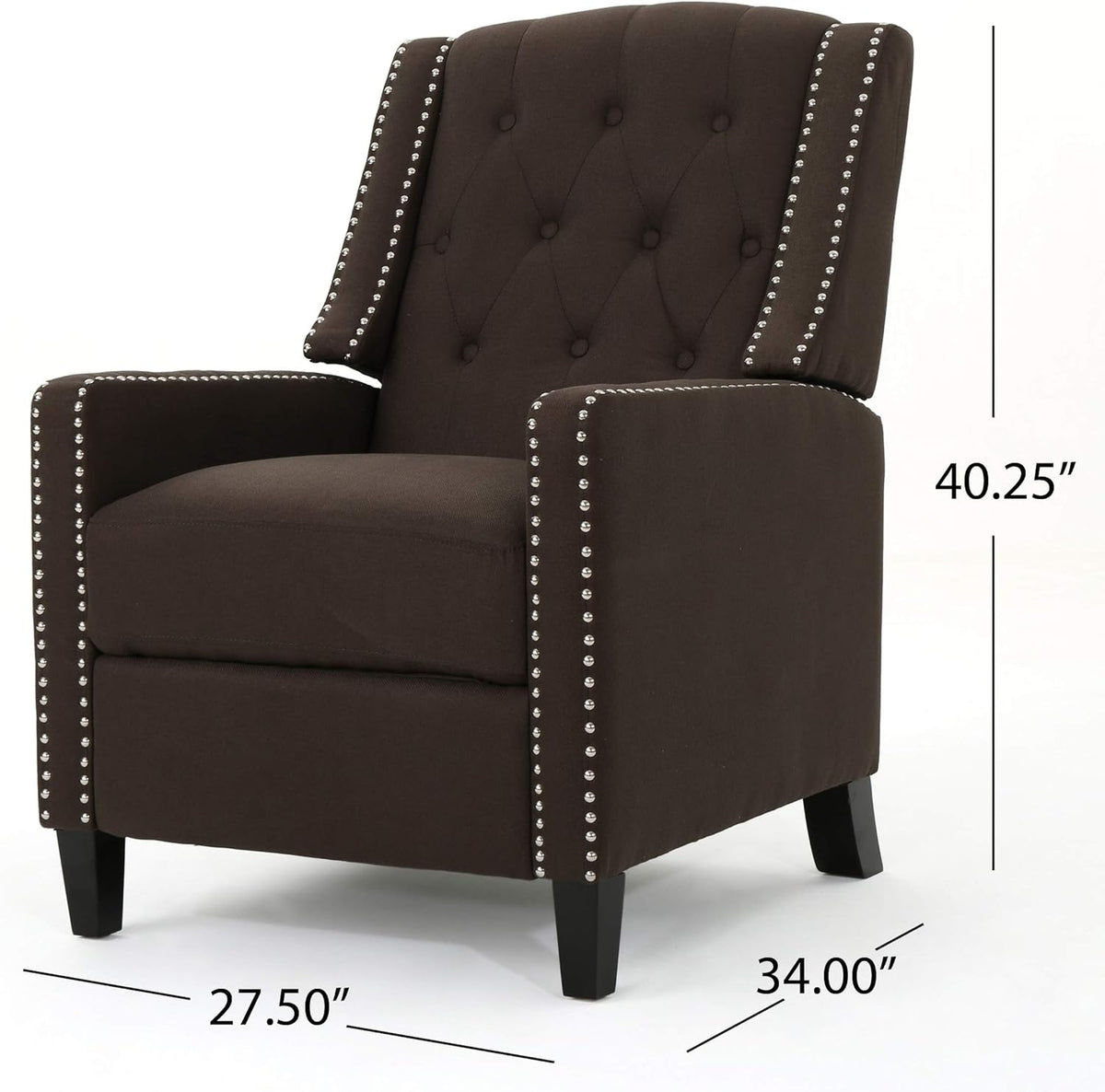 Traditional Fabric Recliner W88051