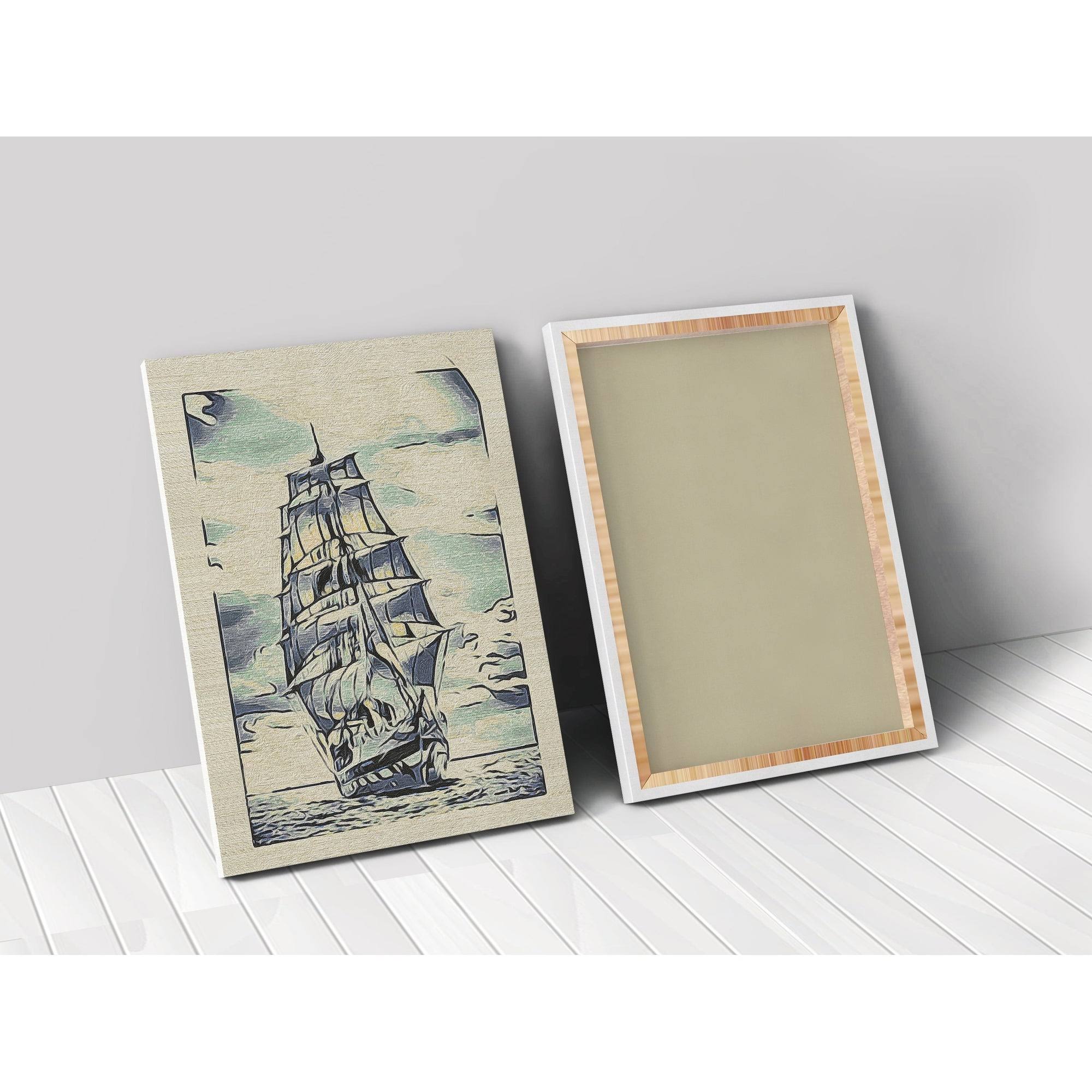 Multi-Color Stretched Canvas S167